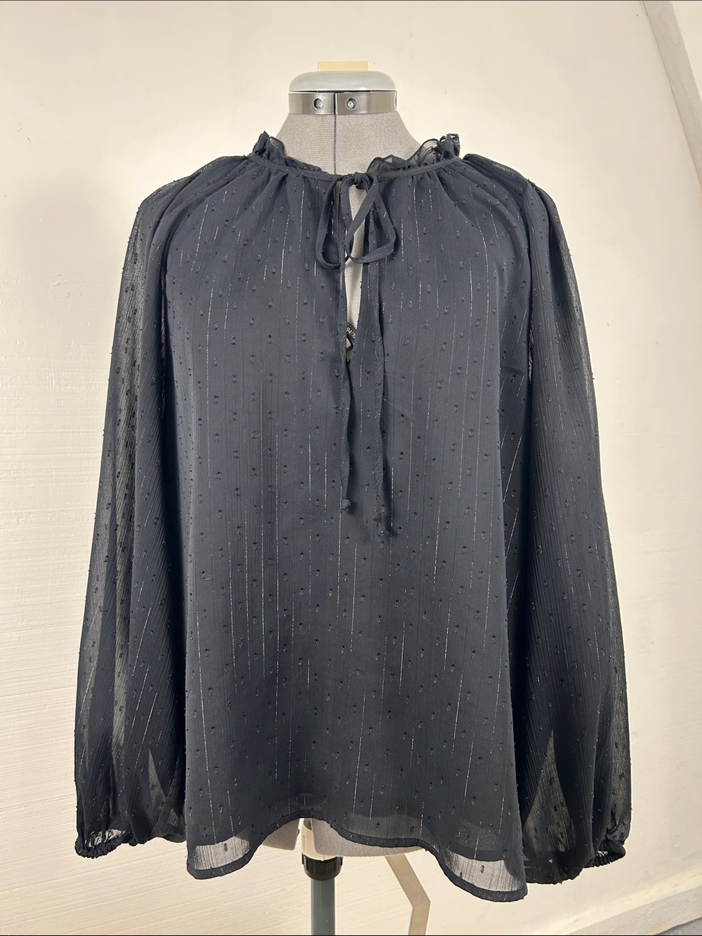 Sanctuary Black Whimsigoth Blouse Large